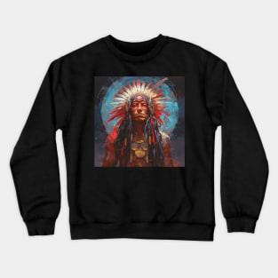 Native American Culture Art Crewneck Sweatshirt